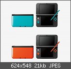 Nintendo 3DS XL: Demnächst in zwei neuen Farbvarianten erhältlich