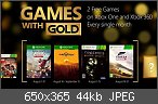 Xbox One - Games with Gold (2 kostenlose Spiele pro Monat)