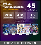 Eure Spiele-Jahresrückblicke 2023 (Steam, PSN, Xbox, Switch)