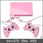 PS2 in pink