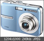 Frage zur Kamera SAMSUNG S760