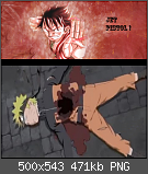 Ruffy vs Naruto - wer ist stärker?