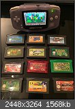 Nintendo Gameboy Advance mit AGS101 Backlight Display + 12 Games!