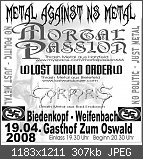 Metal Konzert gegen NS Metal Gasthof zum Oswald Biedenkopf
