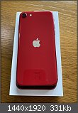 iPhone SE 2020 128 GB rot (weniger als eine Woche benutzt)