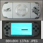 [V]Sony PSP Slim&Lite Limited Final Fantasy Edition mit 4.01M33 CFW NEU