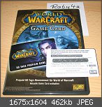 [Verkaufe] World of Warcraft (WoW): 60 Tage Prepaid Game Card / Gamecard / Timecard