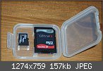 Haddware: Verkaufe 1 GB SanDisk MicroSD Ultra II "HighSpeed" Karte+Adapter