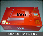[V] Neue Wii Super Mario Jubiläums Edition Rot + Spiele und Zubehör