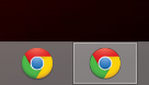 Chrome in Taskleiste: nach Öffnen zweites Icon in Leiste